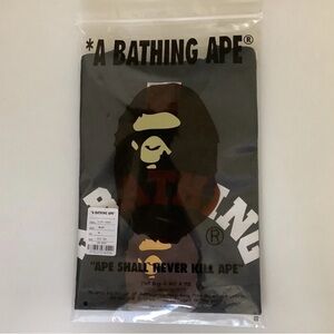 Bape Black and White Short Sleeve Tee